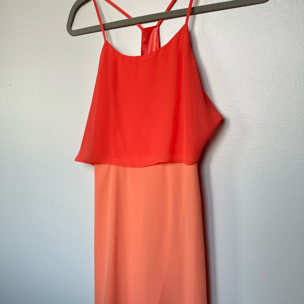 Gianni Bini summer vacation orange dress 2